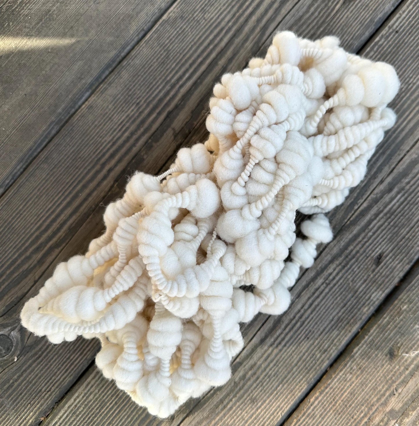 8-10 Yards/80-100grams Handspun Art Yarn MADE TO ORDER