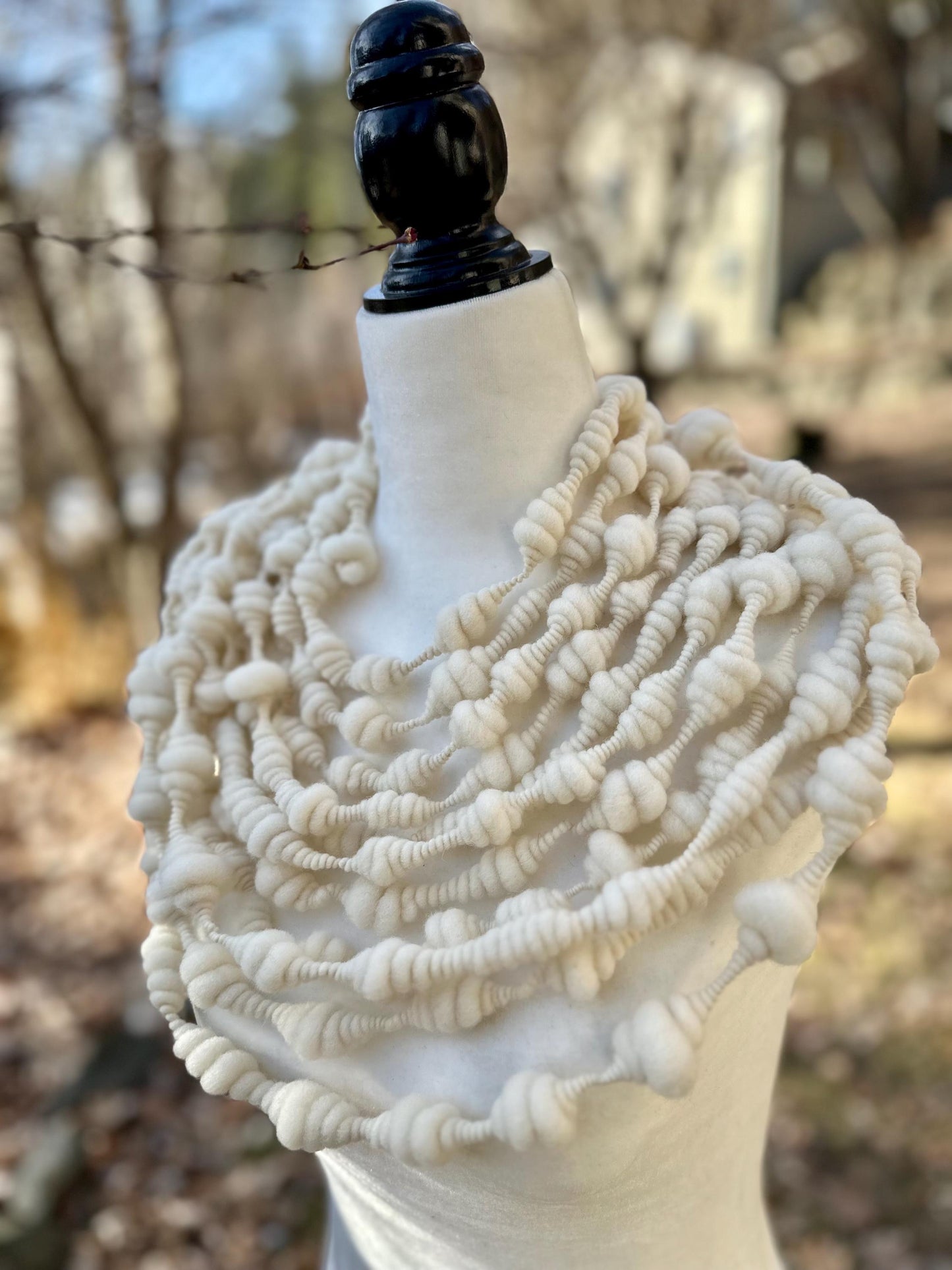 8-10 Yards/80-100grams Handspun Art Yarn MADE TO ORDER