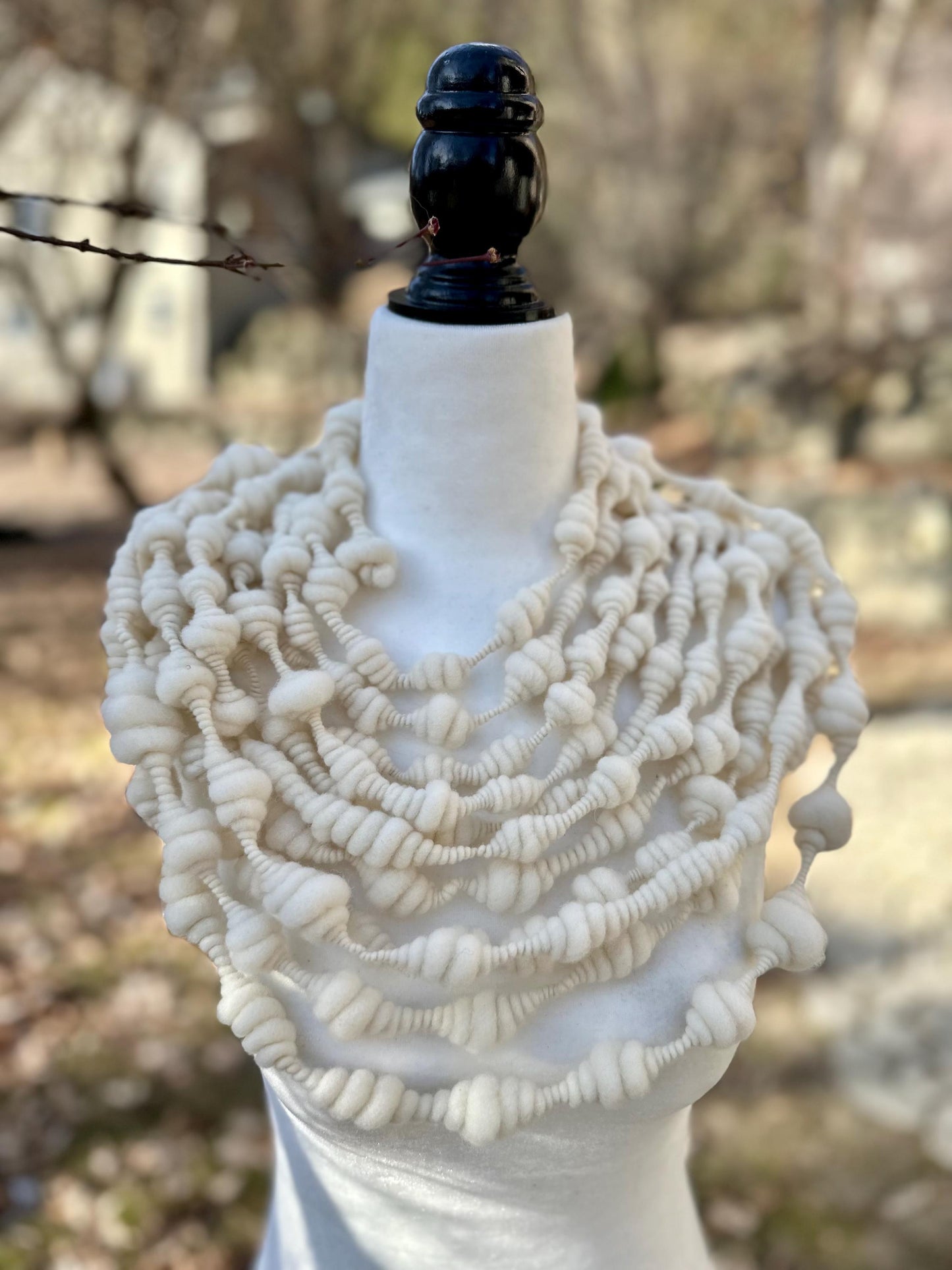 8-10 Yards/80-100grams Handspun Art Yarn MADE TO ORDER