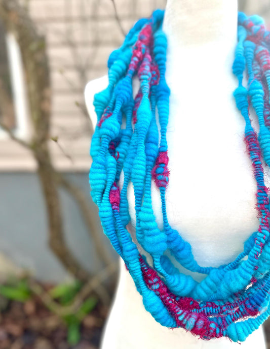 3 Yards Handspun Art Yarn