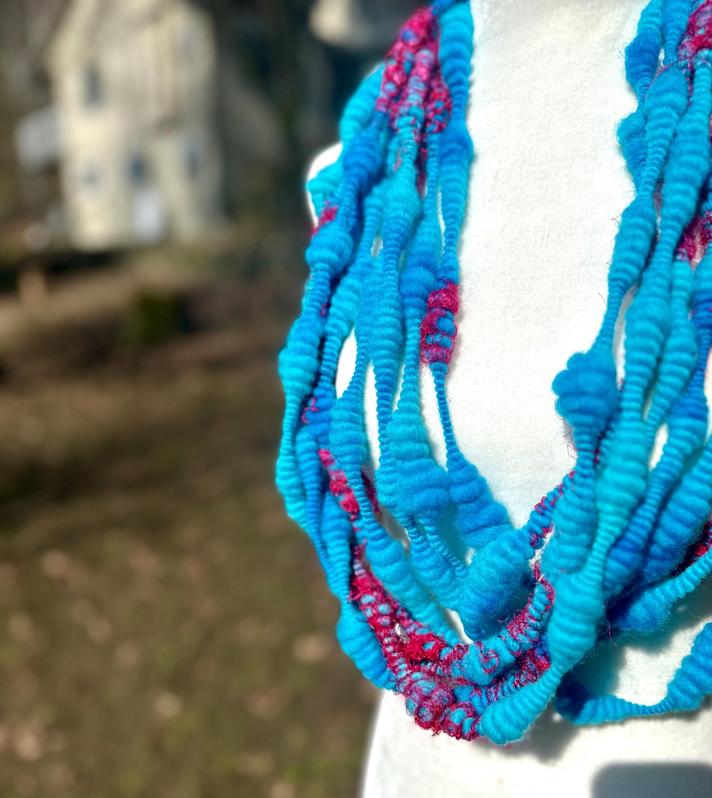 3 Yards Handspun Art Yarn