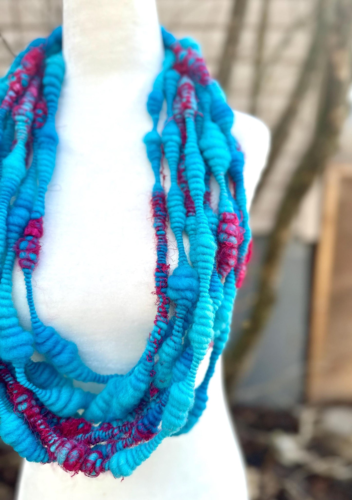 3 Yards Handspun Art Yarn