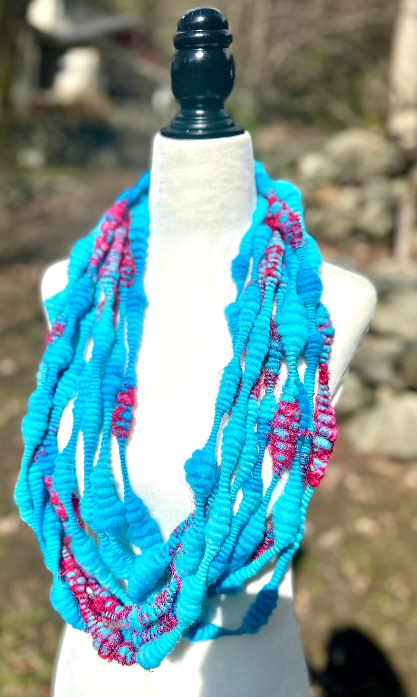 3 Yards Handspun Art Yarn